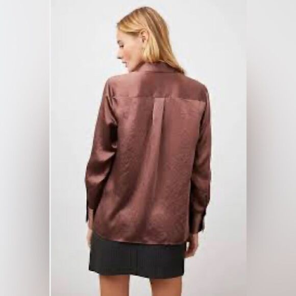 Rails Andrea Top in Nutmeg brown.  Size Large NWT - Picture 5 of 10